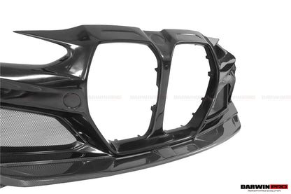 2021-UP BMW M4 G82/G83 BKSSII Style Front Bumper and Front Fender and Side Skirts - DarwinPRO Aerodynamics