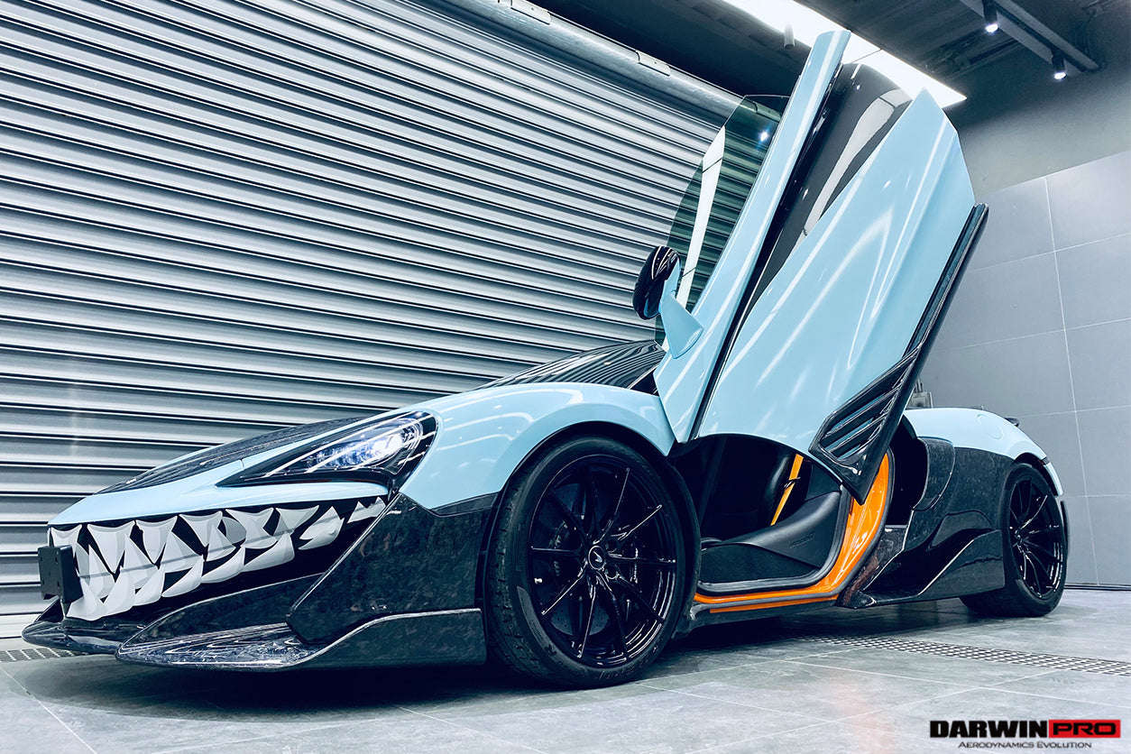 2015-2021 McLaren 600lt 540C 570S BKSS Style Cabon Fiber Side Skirts Under Board - DarwinPRO Aerodynamics