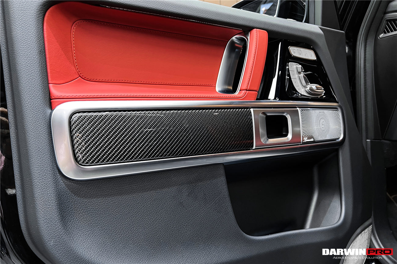 2019-2023 Mercedes Benz W464 G550/G63AMG G-Class G Wagon Dry Carbon Fiber Repalcement Interiors - DarwinPRO Aerodynamics