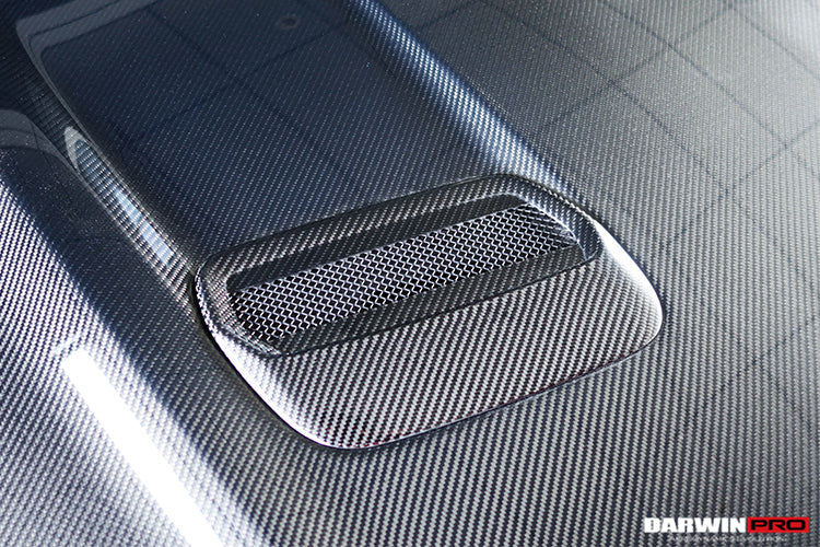 2018-2022 Ford Mustang Carbon Fiber Hood - DarwinPRO Aerodynamics