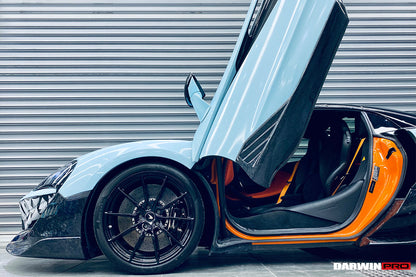 2015-2021 McLaren 600lt 540C 570S BKSS Style Cabon Fiber Side Skirts Under Board - DarwinPRO Aerodynamics