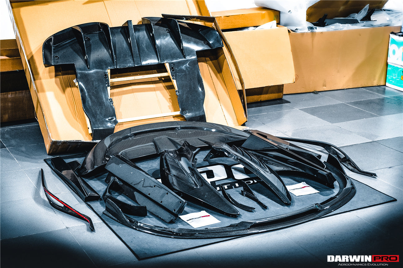 2017-2021 McLaren 720s Se²NWB Style Carbon Fiber Trunk Spoiler - DarwinPRO Aerodynamics