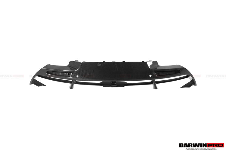 2017-2020 McLaren 720s Carbon Fiber Rear Bumper Center Valance - DarwinPRO Aerodynamics