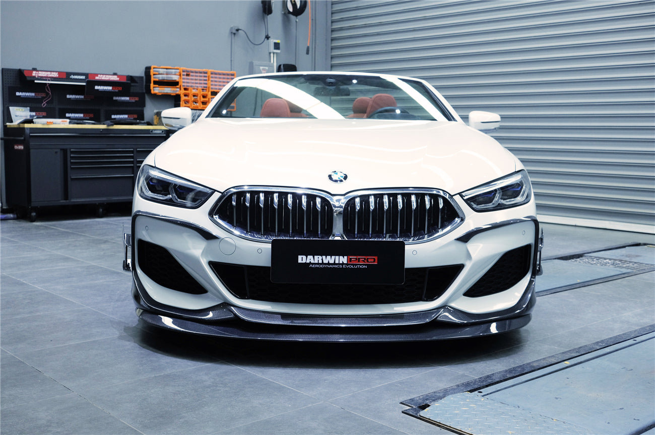 2018-2022 BMW 8 Series G14 Convertible/G15 Coupe/G16 4DR-Gran Coupe 840/850 IMP Performance Carbon Fiber Front Lip - DarwinPRO Aerodynamics