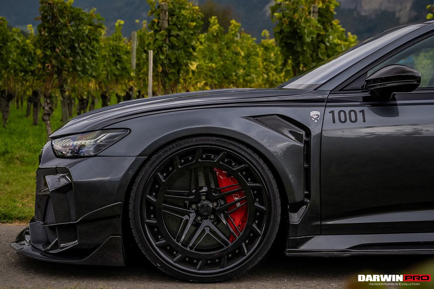 2019-2023 Audi RS6 Avant C8 IMP Performance Front Fender - DarwinPRO Aerodynamics