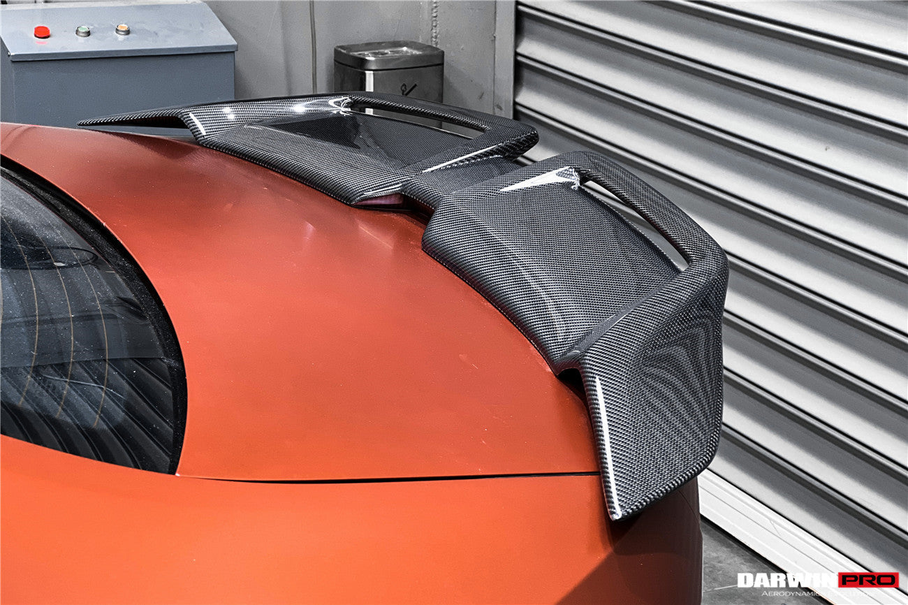 2021-UP BMW M3 G80 G20 BKSS Style Carbon Fiber Trunk Spoiler - DarwinPRO Aerodynamics