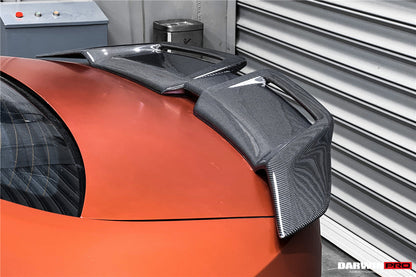 2021-UP BMW M3 G80 G20 BKSS Style Carbon Fiber Trunk Spoiler - DarwinPRO Aerodynamics