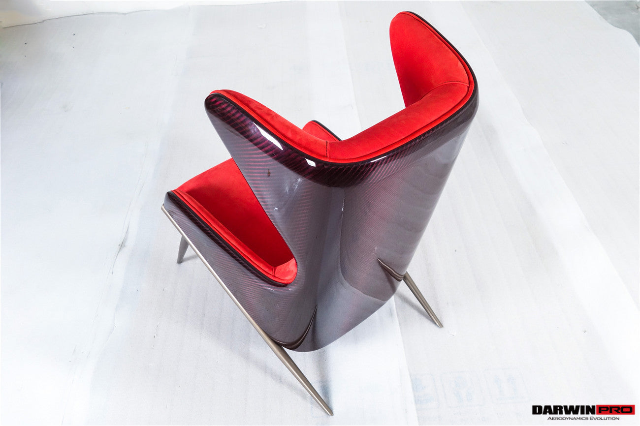 DARWINPRO CARBON FIBER SUEDE LOUNGE CHAIR - DarwinPRO Aerodynamics