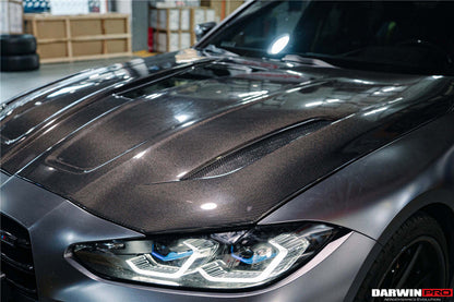 2021-UP BMW M3 G80 G81 M4 G82/G83 IMP Performance Carbon Fiber Hood - DarwinPRO Aerodynamics