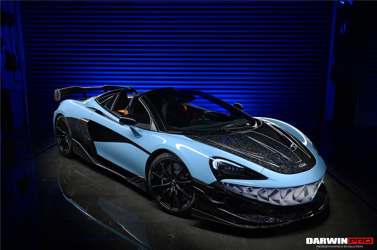 2015-2021 McLaren 600lt 540C 570S BKSS Style Cabon Fiber Side Skirts Under Board - DarwinPRO Aerodynamics
