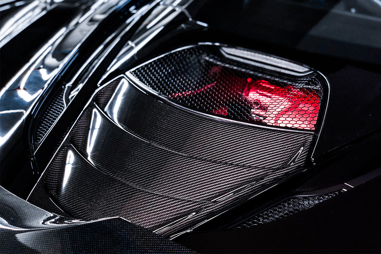 2017-2022 McLaren 720s Coupe Carbon Fiber Engine Cover Replacement - DarwinPRO Aerodynamics