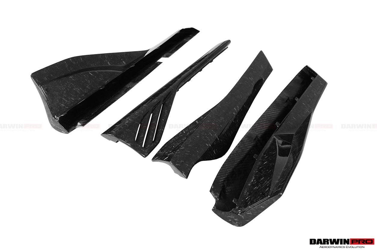 2015-2021 McLaren 600lt 540C 570S BKSS Style Cabon Fiber Side Skirts Under Board - DarwinPRO Aerodynamics