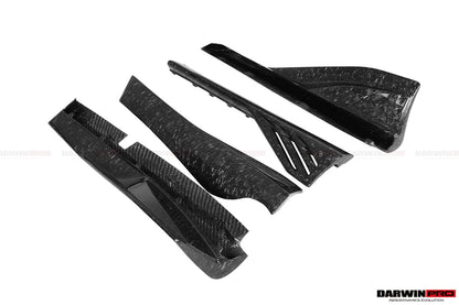 2015-2021 McLaren 600lt 540C 570S BKSS Style Cabon Fiber Side Skirts Under Board - DarwinPRO Aerodynamics