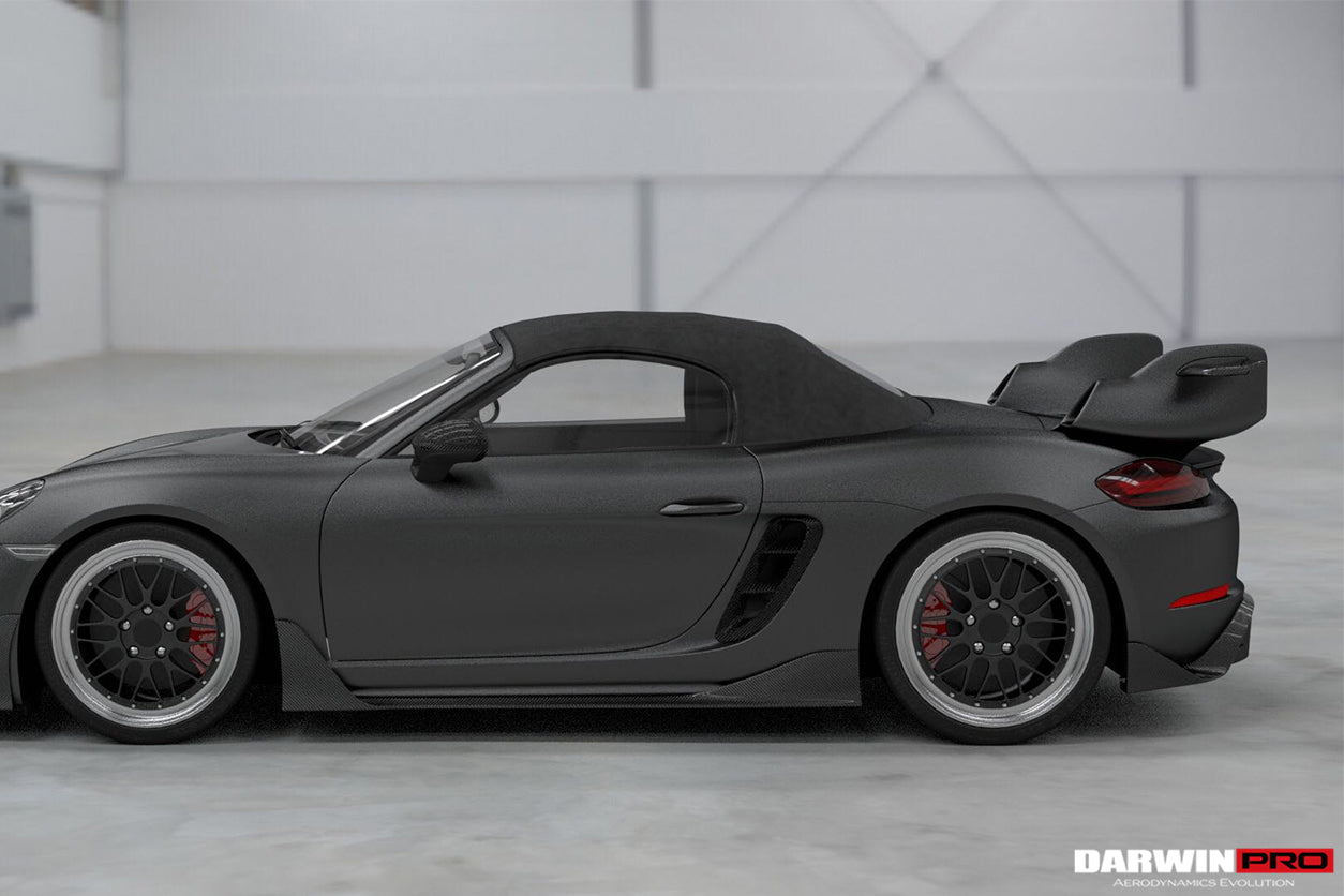 2016-2023 Porsche 718 Cayman/Boxster STM Style Trunk Spoiler - DarwinPRO Aerodynamics