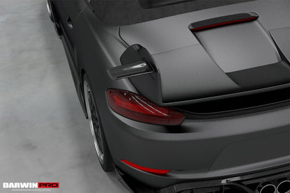 2016-2023 Porsche 718 Cayman/Boxster STM Style Trunk Spoiler - DarwinPRO Aerodynamics
