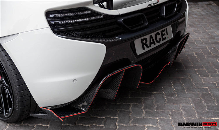 2011-2017 McLaren MP4 12C/650s BKSS Style Rear Diffuser - DarwinPRO Aerodynamics