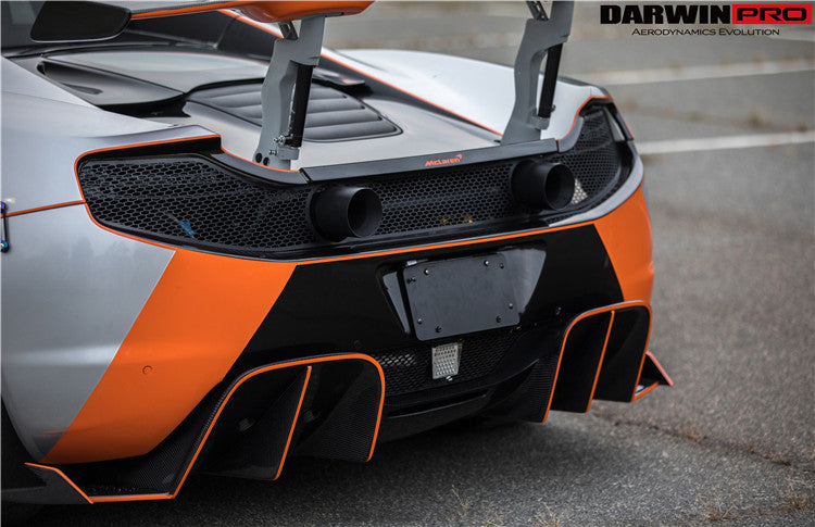 2011-2017 McLaren MP4 12C/650s BKSS Style Rear Diffuser - DarwinPRO Aerodynamics