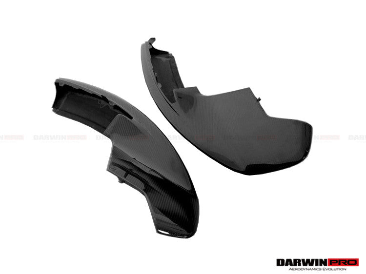2015-2020 McLaren 540c/570s Front Bumper Side Splitter - DarwinPRO Aerodynamics