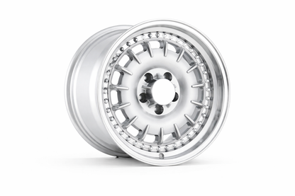 E8006 Silver Machined Lip 17x9 ET30 5x112 – (Square Set of 4)