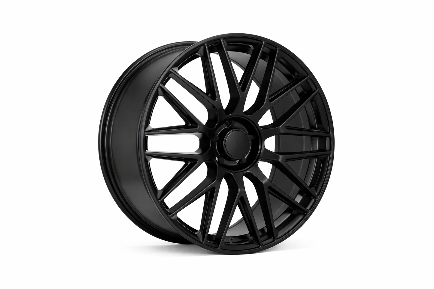 E803 Satin Black 22in Staggered Set 9.0 ET32 / 10.0 ET45 5.112 (4 Wheels)