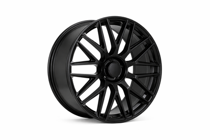 E803 Satin Black 22x9.0 ET32 5.112 - Square Set (4 Wheels)