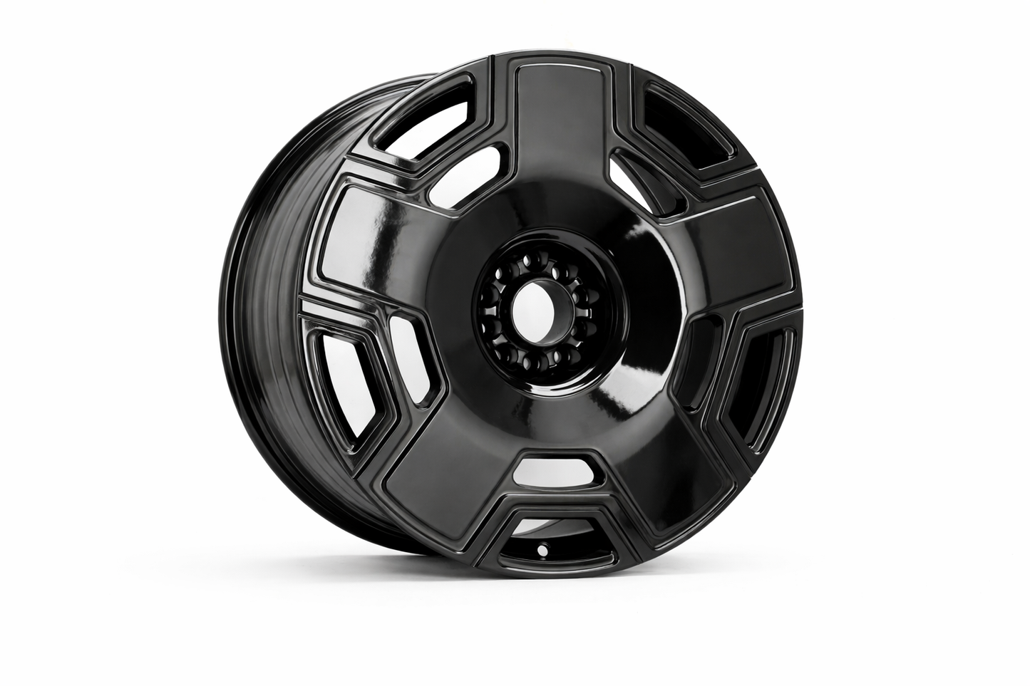 E804 Gloss Black 22x9 ET30 5x112 – (Square Set of 4)