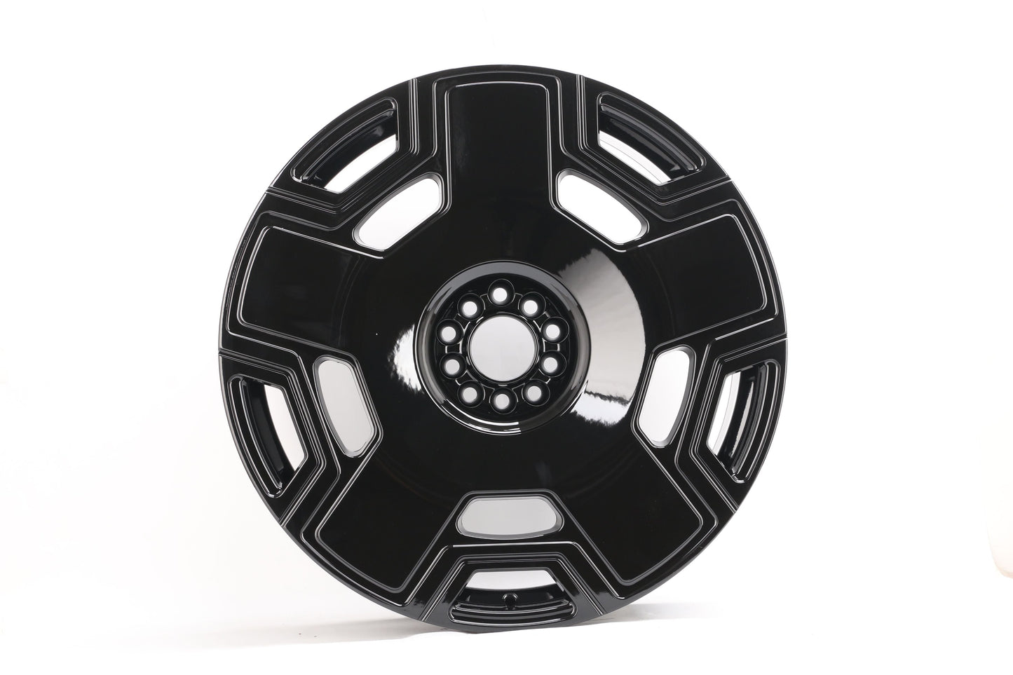 E804 Gloss Black 22x9 ET30 5x112 – (Square Set of 4)
