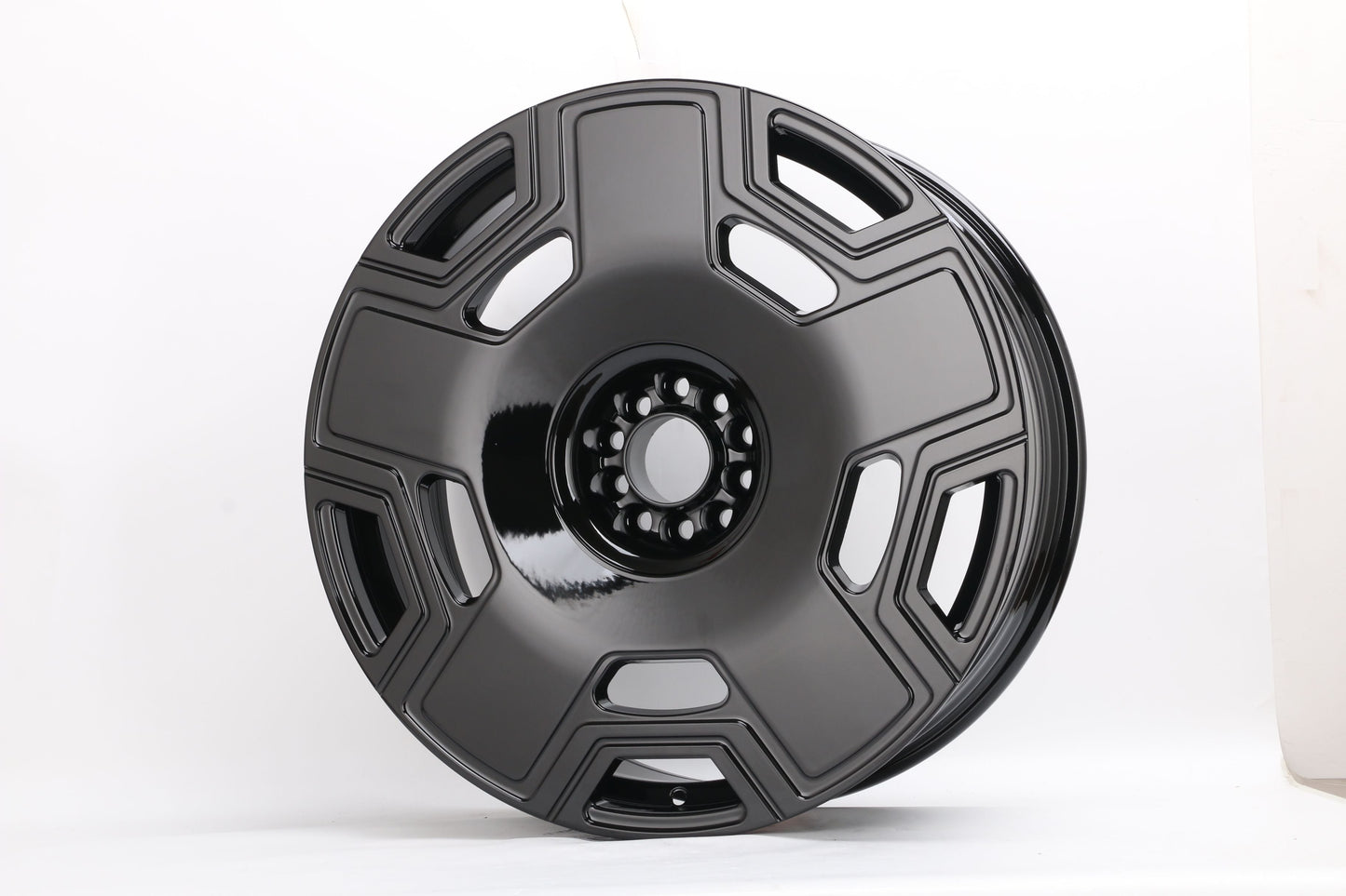 E804 Gloss Black 22x9 ET30 5x112 – (Square Set of 4)