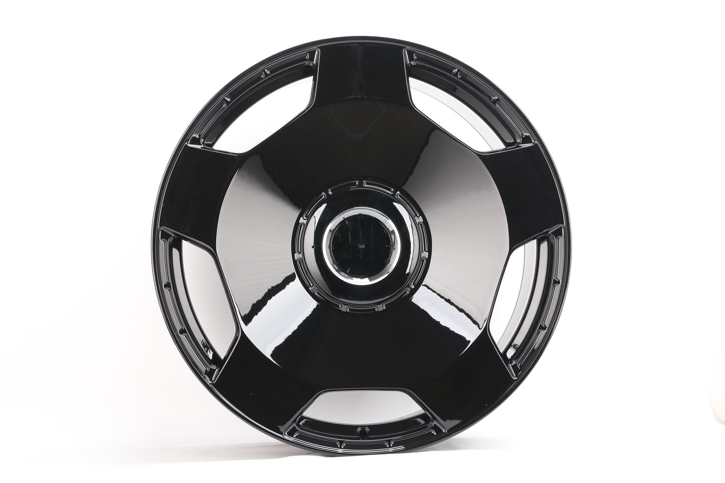 E805 Gloss Black 22x10 ET30 5.130 – (Square Set of 4)