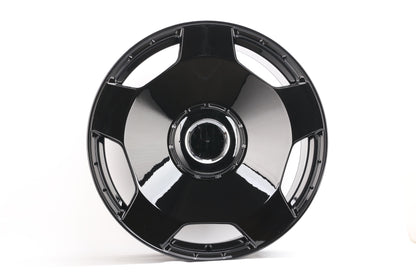 E805 Gloss Black 22x10 ET30 5.130 – (Square Set of 4)