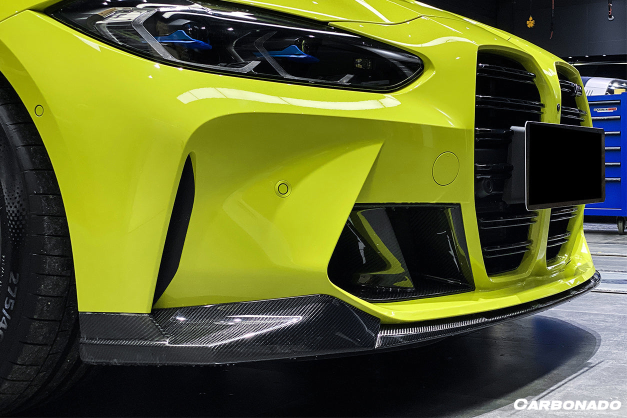 2021-UP BMW M3 G80 M4 G82/G83 MP Style Carbon Fiber Front Lip - Carbonado