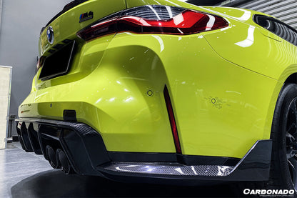 2021-UP BMW M4 G82/G83 MP Style Carbon Fiber Rear Caps - Carbonado