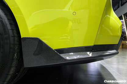 2021-UP BMW M4 G82/G83 MP Style Carbon Fiber Rear Caps - Carbonado