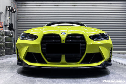 2021-UP BMW M3 G80 M4 G82/G83 MP Style Carbon Fiber Front Bumper Air Vents - Carbonado