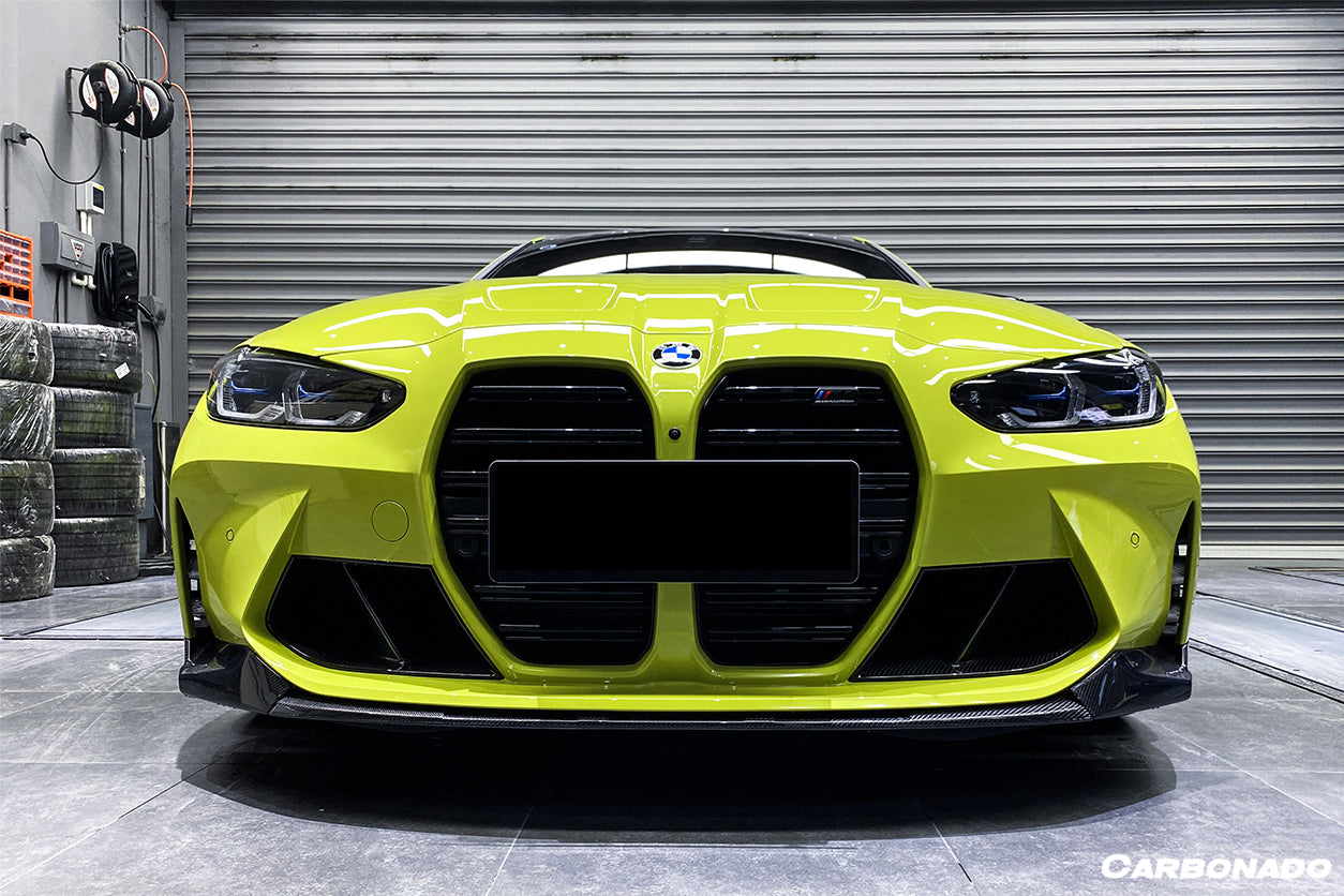 2021-UP BMW M3 G80 M4 G82/G83 MP Style Carbon Fiber Front Lip - Carbonado