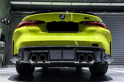 2021-UP BMW M4 G82/G83/G80 M3 MP Style Carbon Fiber Quad Rear Lip - Carbonado