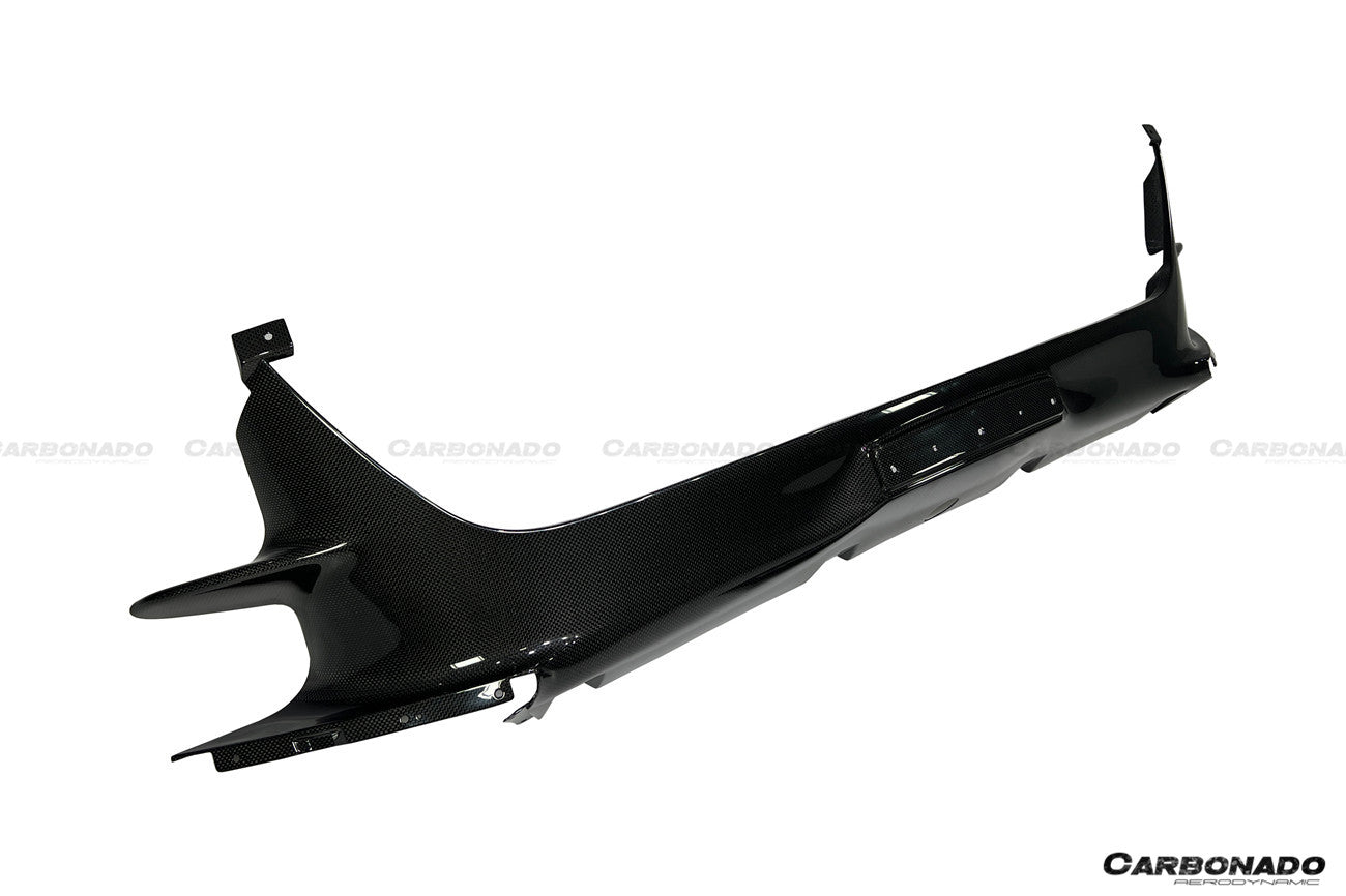 2018-UP Ferrari 812 Superfast /GTS MSY Style Front Bumper Air Vent - Carbonado