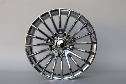 E812 Chrome 20x9.5 ET35 5.112 - Square Set (4 Wheels)