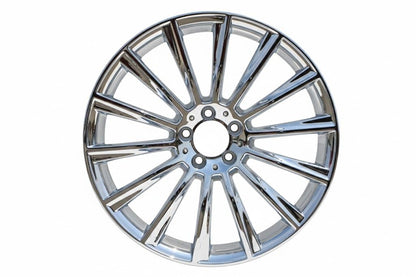 E813 Chrome 20x8.5 ET35 5.112 - Square Set (4 Wheels)