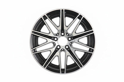 E818 Black Machined Face 19x8.5 ET45 5.112 - Square Set (4 Wheels)