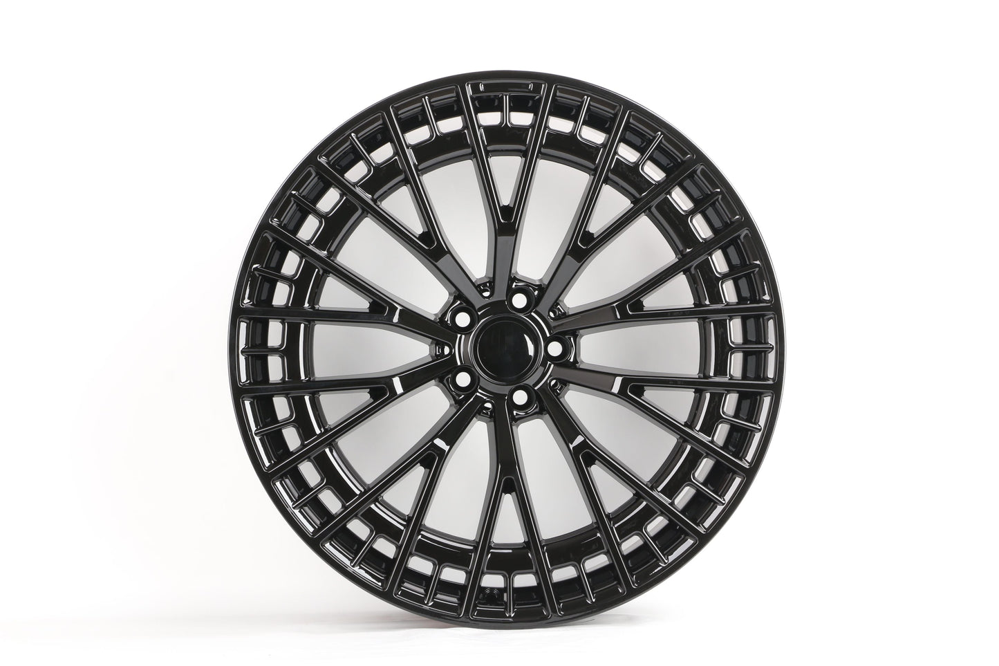 E821 Gloss Black 22x9.0 ET35 5.112 - Square Set (4 Wheels)