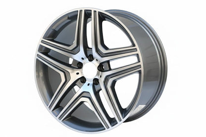 E824 Gunmetal Machined Face 20x8.5 ET35 5.112 - Square Set (4 Wheels)