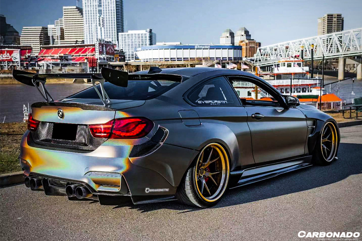 2014-2023 BMW M4 GTS2 Style Carbon Fiber Trunk Spoiler - DarwinPRO Aerodynamics