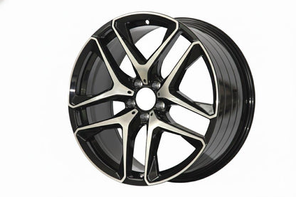 E831 Black Machined Face 20x9.5 ET50 5.112 - Square Set (4 Wheels)