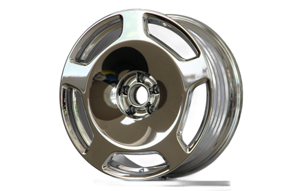 E832 Chrome 20x9.5 ET35 5.112 - Square Set (4 Wheels)