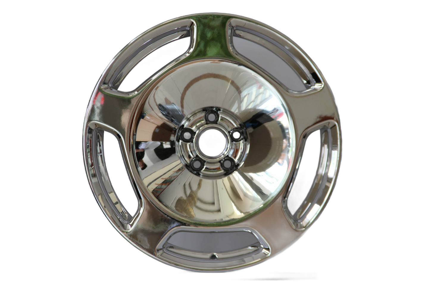 E832 Chrome 20x9.5 ET35 5.112 - Square Set (4 Wheels)