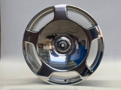 E832 Polished Face 20x8.5 ET32 5.112 - Square Set (4 Wheels)