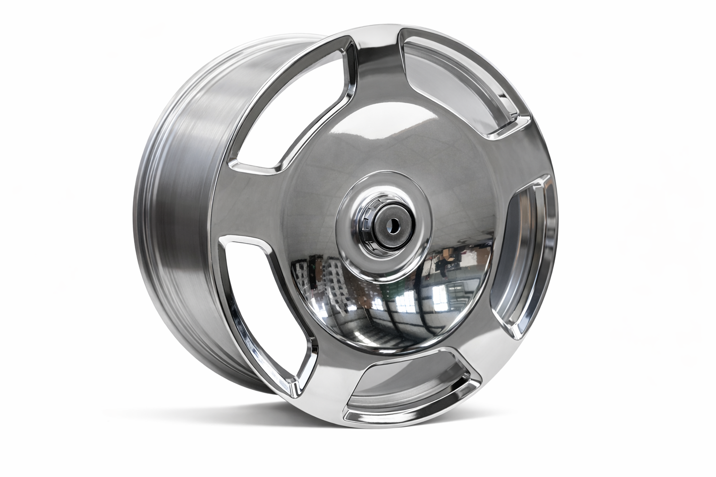 E832 Polished Face 20x8.5 ET32 5.112 - Square Set (4 Wheels)