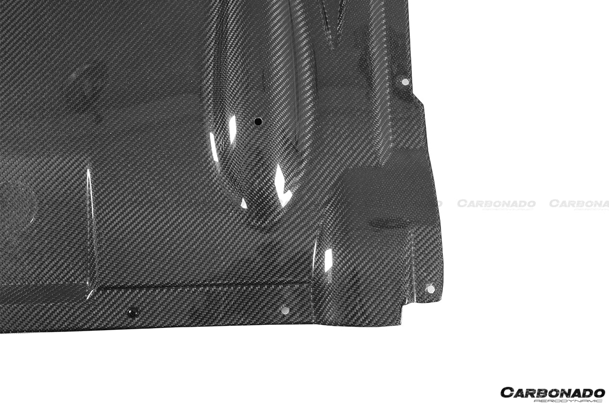 2012-2022 Nissan GTR R35 DBA/EBA VA Style Rear Bumper w/ Diffuser - Carbonado