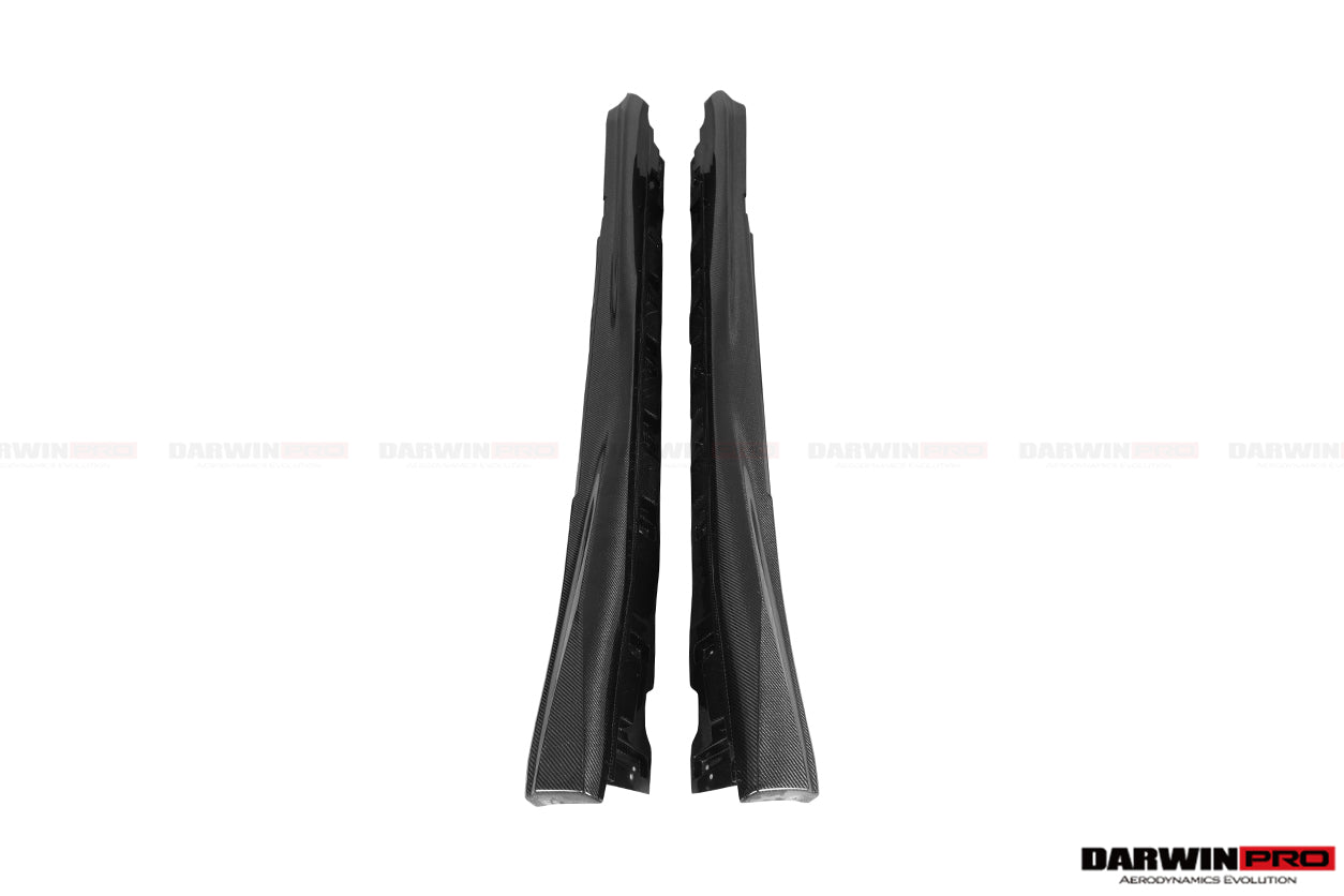 2017-2022 Nissan GTR R35 EBA Carbon Fiber Side Skirts - DarwinPRO Aerodynamics